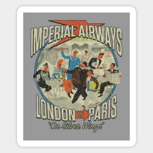 Imperial Airways London to Paris 1935 Magnet